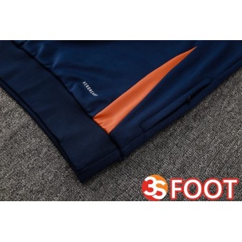 Survetement De Foot - Sweat A Capuche Manchester United Bleu Royal 2025/2026