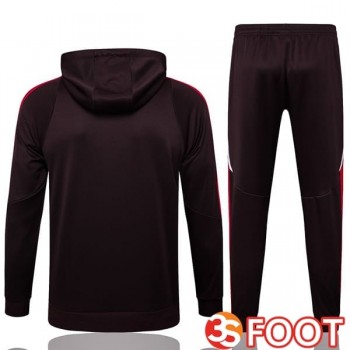 Survetement De Foot - Sweat A Capuche Bayern Munich Rouge 2025/2026