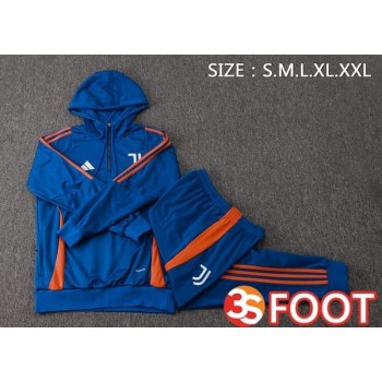 Survetement De Foot - Sweat A Capuche Juventus Bleu 2025/2026