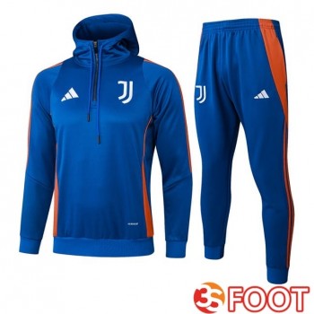 Survetement De Foot - Sweat A Capuche Juventus Bleu 2025/2026