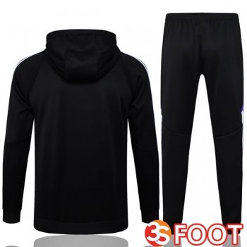 Survetement De Foot - Sweat A Capuche Real Madrid Noir 2025/2026
