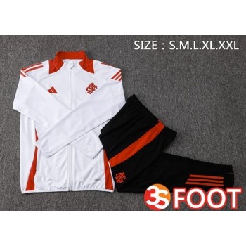 Ensemble Survetement De Foot - Veste SC Internacional Blanc 2025/2026