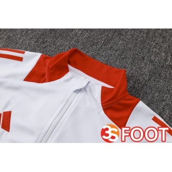 Ensemble Survetement De Foot - Veste SC Internacional Blanc 2025/2026