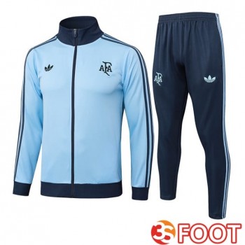 Ensemble Survetement De Foot - Veste Argentine Bleu 2025/2026