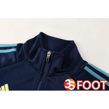 Ensemble Survetement De Foot - Veste AFC Ajax Bleu Royal 2025/2026