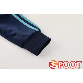 Ensemble Survetement De Foot - Veste AFC Ajax Bleu Royal 2025/2026