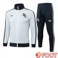 Ensemble Survetement De Foot - Veste Juventus Gris 2025/2026