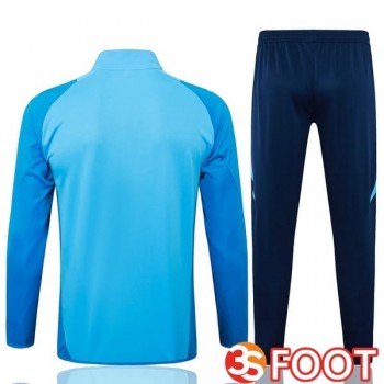 Ensemble Survetement De Foot - Veste Flamengo Bleu 2025/2026