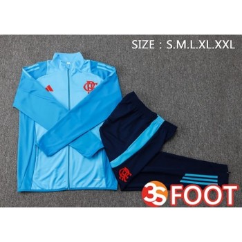 Ensemble Survetement De Foot - Veste Flamengo Bleu 2025/2026