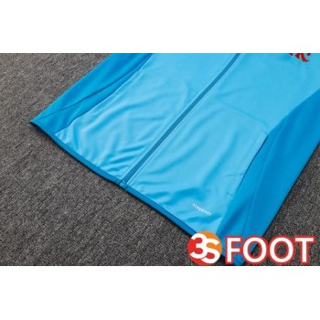 Ensemble Survetement De Foot - Veste Flamengo Bleu 2025/2026