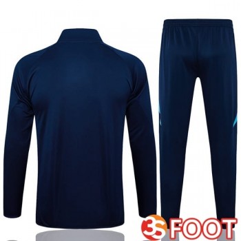 Ensemble Survetement De Foot - Veste Flamengo Bleu Royal 2025/2026