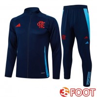 Ensemble Survetement De Foot - Veste Flamengo Bleu Royal 2025/2026