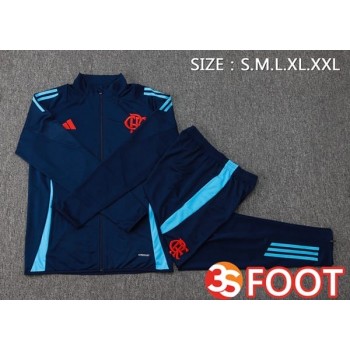 Ensemble Survetement De Foot - Veste Flamengo Bleu Royal 2025/2026