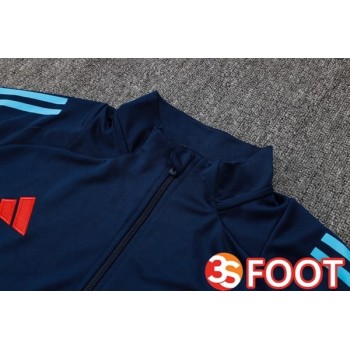 Ensemble Survetement De Foot - Veste Flamengo Bleu Royal 2025/2026