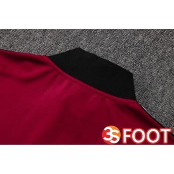 Ensemble Survetement De Foot - Veste Manchester United Rouge 2025/2026