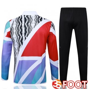 Ensemble Survetement De Foot - Veste Arsenal Rouge Blanc 2025/2026