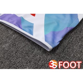 Ensemble Survetement De Foot - Veste Arsenal Rouge Blanc 2025/2026