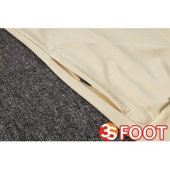 Ensemble Survetement De Foot - Veste Real Madrid Jaune 2025/2026