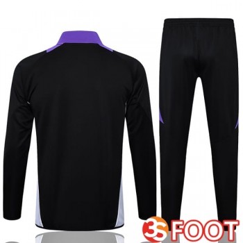 Ensemble Survetement De Foot - Veste Real Madrid Noir 2025/2026