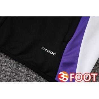 Ensemble Survetement De Foot - Veste Real Madrid Noir 2025/2026