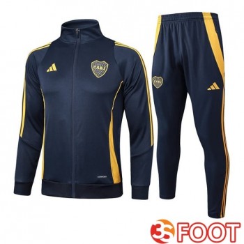 Ensemble Survetement De Foot - Veste Boca Juniors Bleu Royal 2025/2026