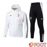 Survetement De Foot - Coupe Vent Juventus Blanc 2025/2026