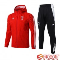 Survetement De Foot - Coupe Vent Juventus Rouge 2025/2026
