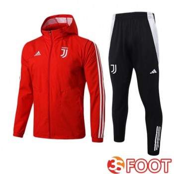 Survetement De Foot - Coupe Vent Juventus Rouge 2025/2026