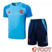 Ensemble Training T-Shirts Flamengo + Shorts Bleu 2025/2026