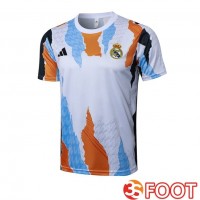 Training T-Shirts Real Madrid Blanc 2025/2026