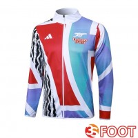 Veste Foot Arsenal Rouge Blanc 2025/2026