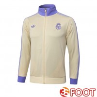 Veste Foot Real Madrid Jaune 2025/2026