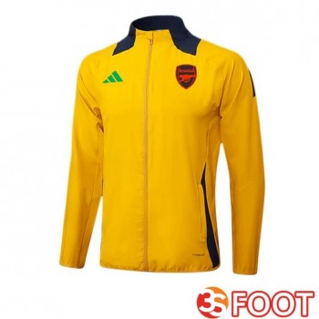 Veste Foot Arsenal Jaune 2025/2026