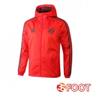 Coupe Vent Bayern Munich Rouge 2025/2026