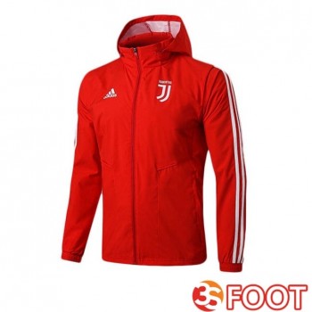 Coupe Vent Juventus Rouge 2025/2026