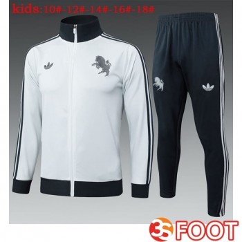 Ensemble Survetement De Foot - Veste Juventus Enfant Gris 2025/2026