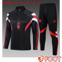 Ensemble Survetement De Foot Manchester United Enfant Noir 2025/2026