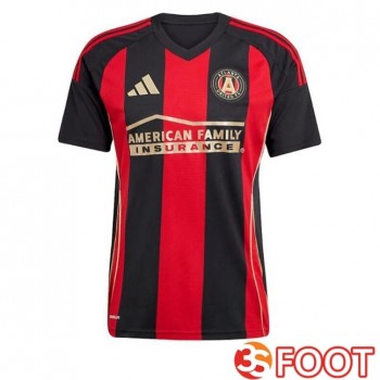 Maillot De Foot Atlanta United Domicile Rouge Noir 2025/2026