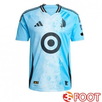 Maillot De Foot Minnesota United Exterieur Bleu Blanc 2025/2026