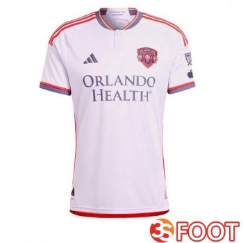 Maillot De Foot Orlando City SC Exterieur Blanc 2025/2026