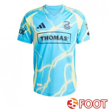 Maillot De Foot Philadelphia Union Exterieur Bleu 2025/2026