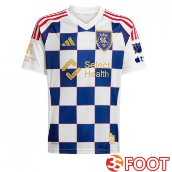 Maillot De Foot Real Salt Lake Exterieur Bleu Blanc 2025/2026