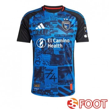 Maillot De Foot San Jose Earthquakes Domicile Bleu 2025/2026