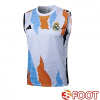 Gilet Foot Real Madrid Blanc 2025/2026