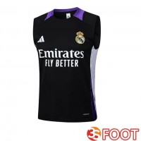 Gilet Foot Real Madrid Noir 2025/2026