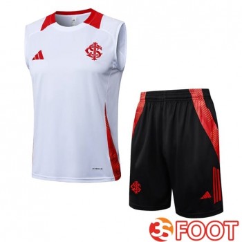 Gilet Foot SC Internacional + Shorts Blanc 2025/2026