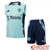 Gilet Foot Manchester United + Shorts Vert 2025/2026