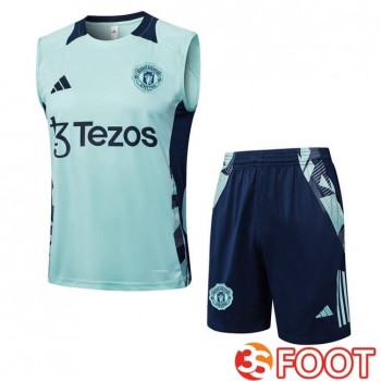 Gilet Foot Manchester United + Shorts Vert 2025/2026