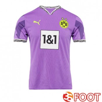 Maillot De Foot Dortmund BVB Gardien De but Pourpre 2024/2025