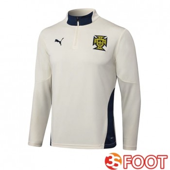Training Sweatshirt Portugal Blanc 2025/2026
